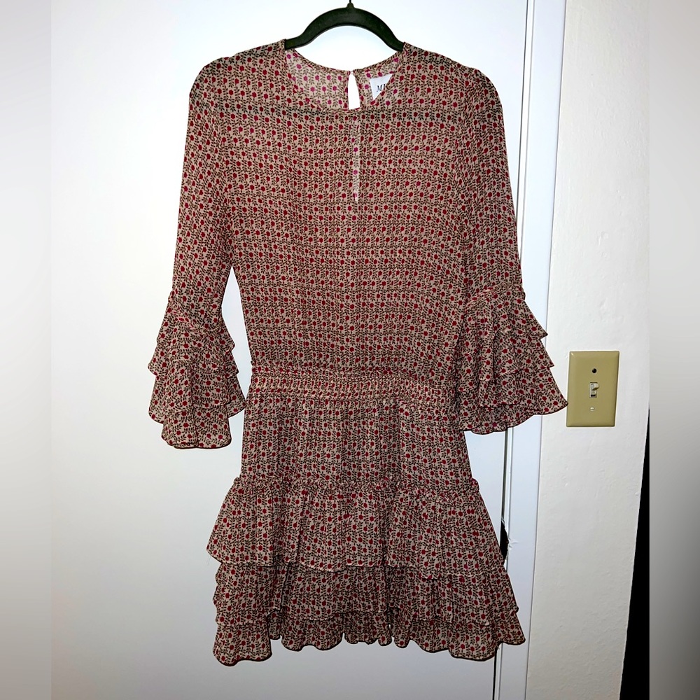 MISA Los Angeles long sleeve minidress XS